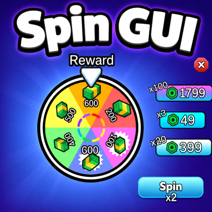 Spin Wheel GUI 