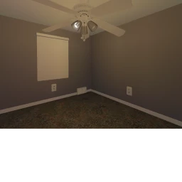 Wobbly fan house with 4 fans icon