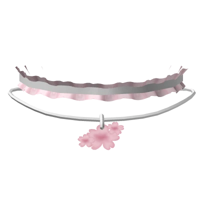 ✿ pink flower necklace | Roblox Item - Rolimon's