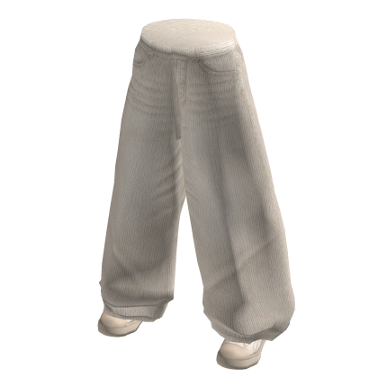 Ivory Heavy Knit Pants