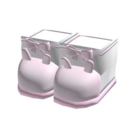 ꒰ kawaii pink bunny shoes ♡ ꒱