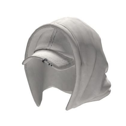 White Hoodie & Punk Y2K White Cap 