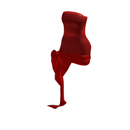 Red Bow Dress | Roblox Item - Rolimon's