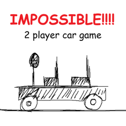 IMPOSSIBLE 2 player car game