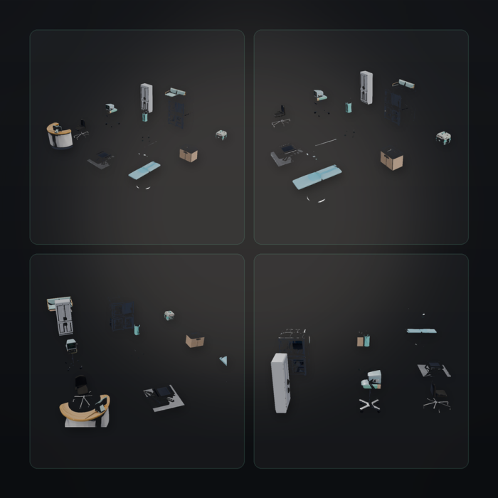 Vet Clinic & Animal Hospital Modular Kit preview 2
