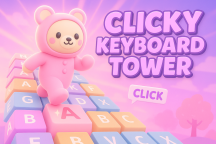 [🎃] Kremowa klawiatura ASMR Tower