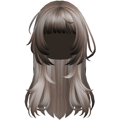 Ditry Blonde Punk Flowy Girl Hair