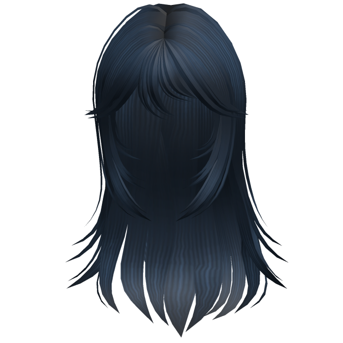 Wispy Horror Protagonist Hair Midnight