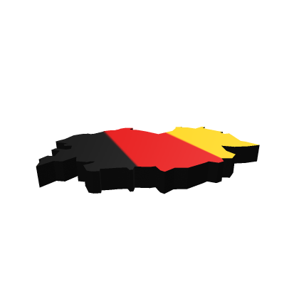 Geographical map of Germany