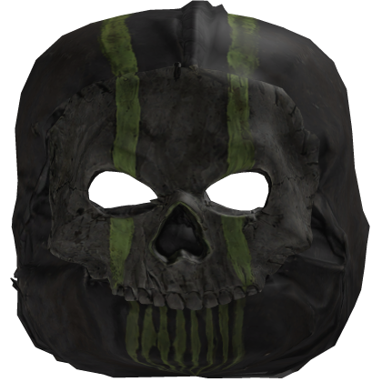 Military SWAT Ghost Mask FLUORESCENT GREEN Roblox item