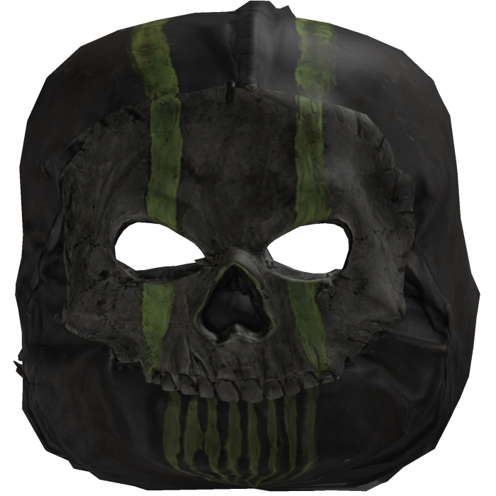 Military SWAT Ghost Mask FLUORESCENT GREEN