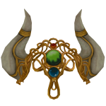 Gold Tiara with Horns