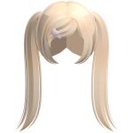  ♡ FREE : sweet orange valentines long pigtails