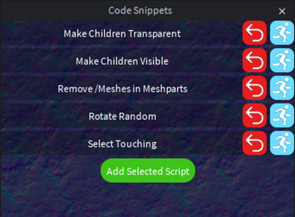 Code Snippets preview 1