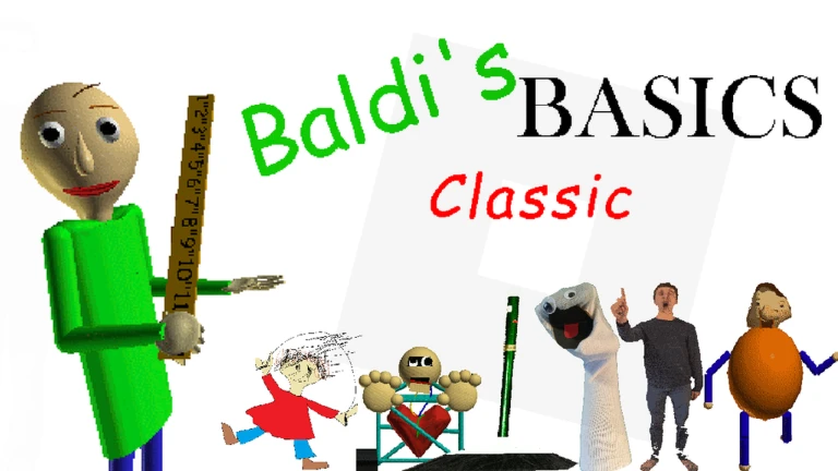 (BALDI OBBY) Baldi
