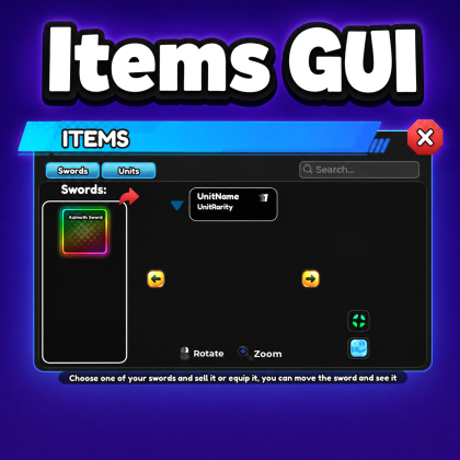 Items GUI