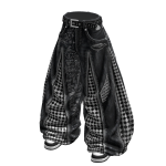 Black Baggy Zipper Jeans BOEVI
