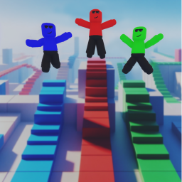 Color Quest: 3-Player Teamwork Obby!