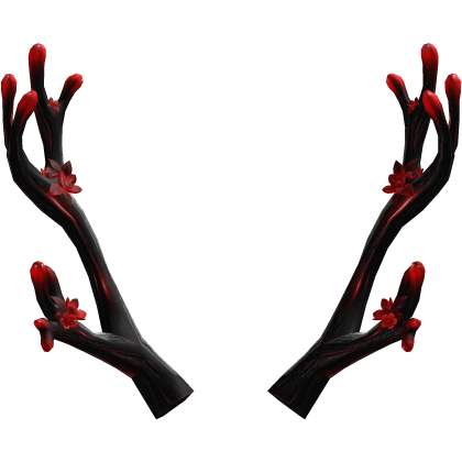 Red Black Sakura Antlers Recolor (ADDON)