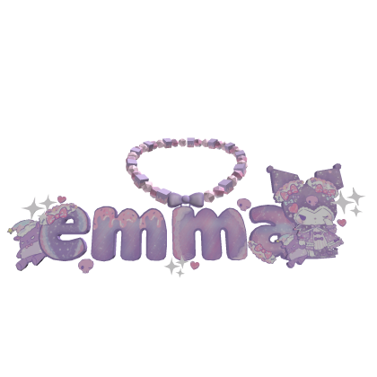 emma necklace ♡ Roblox item