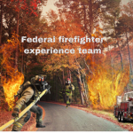Federal firefighter experience team