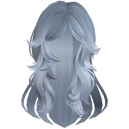 Blue Wavy Layered Long Girl Hair 58. Roblox item