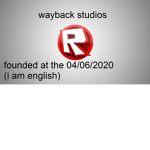 Wayback studios.