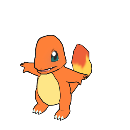 Mini Charmander Suit 2D