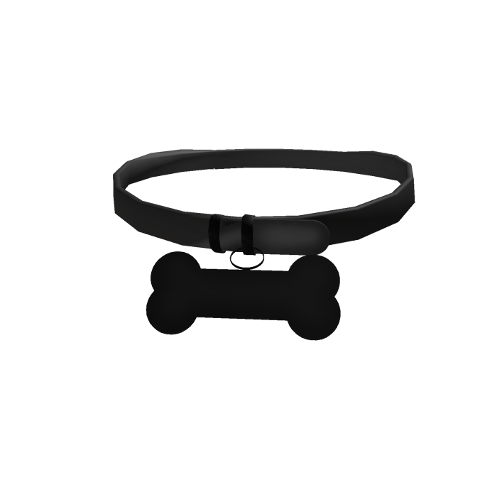 cute black collar