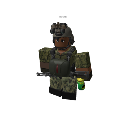 Military Airborne Jumper Lady