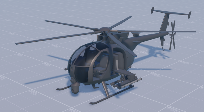 MH-6 Little Bird preview 3