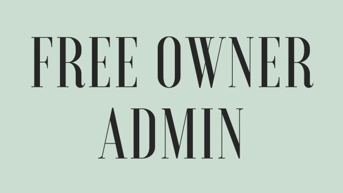 Free Owner Admin