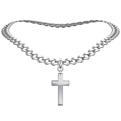 1.0 Silver Cross Chain thumbnail
