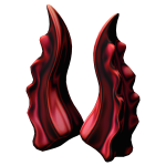 Crimson Mercury Horns