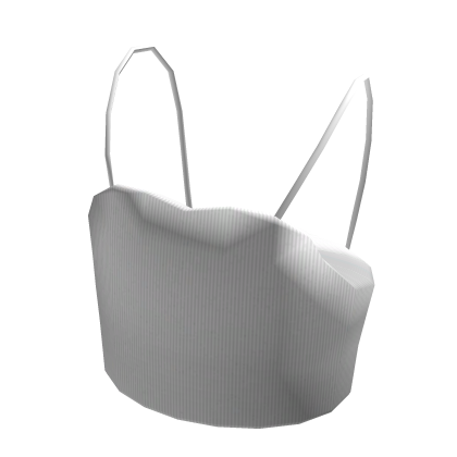 Little White Fitted Tank Top Undershirt thumbnail