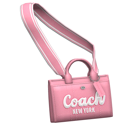 Coach Crossbody Tote Bag Pink Roblox Exclusive thumbnail