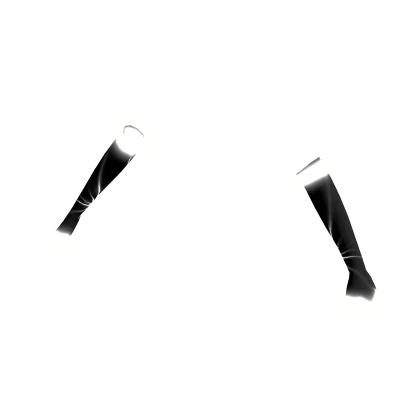 🖤🤍Black Emissive Gloves🖤🤍 Roblox item render