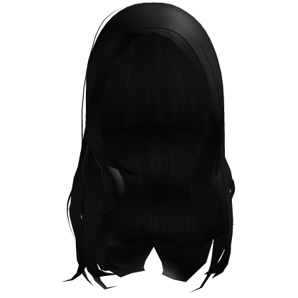 Black Wispy Uneven Lengths