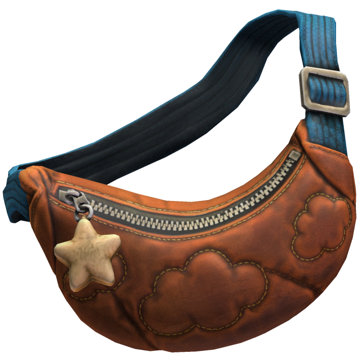 Orange Blue Star Sling Bag