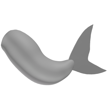 Grey Shark Tail Roblox item