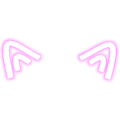 Glowing Cat Ears Pink (Emissive)