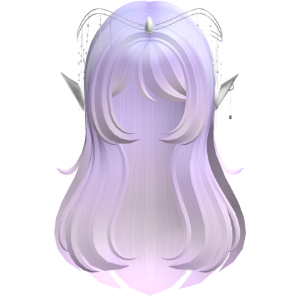 Cotton Purple Elf Fantasy Queen Hair Tiara
