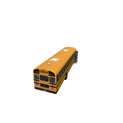 School Bus Bluebird