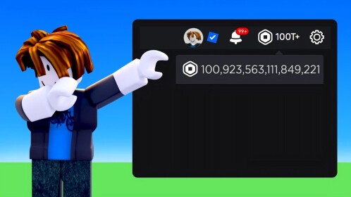 PLS DONAR PERO CON ROBUX FALSO | Juega en Roblox