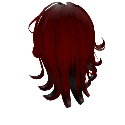 Gyaru Bouncy Layered Curls Red&Black