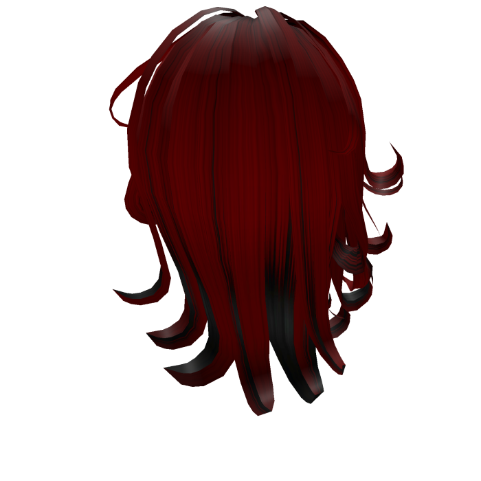 Gyaru Bouncy Layered Curls Red&Black