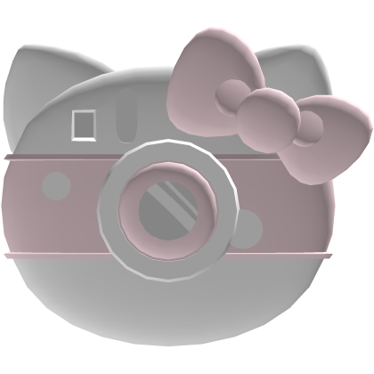 ♡ : kawaii hello kitty camera in baby pastel pink