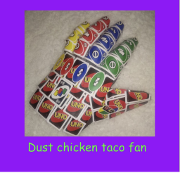Dust chicken taco donation board/ funds