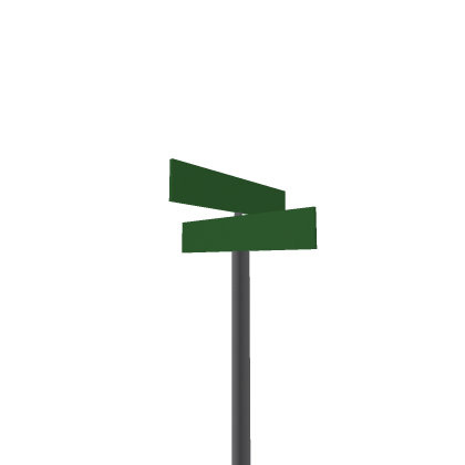 US Dual Street Name Sign