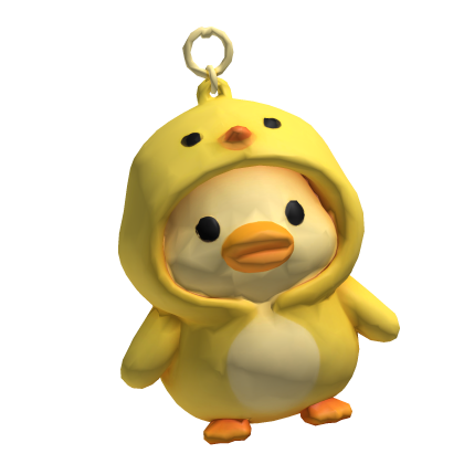Yellow Duck Keychain